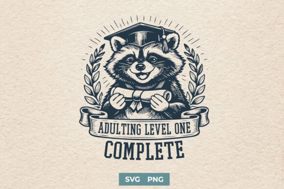 Adulting Level One Funny SVG for Crafts and Graphics