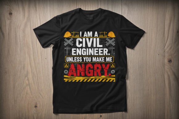 Angry Civil Engineer Graphics for Bold Branding