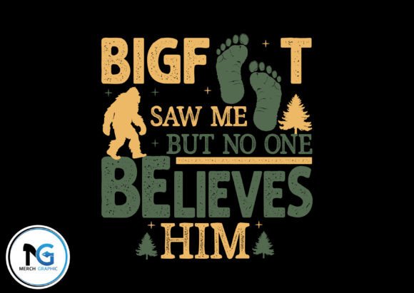 Bigfoot Graphics for T-Shirt Designs