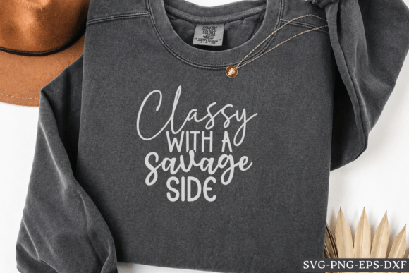 Class with a Sauage Side SVG for Blogs and Crafts