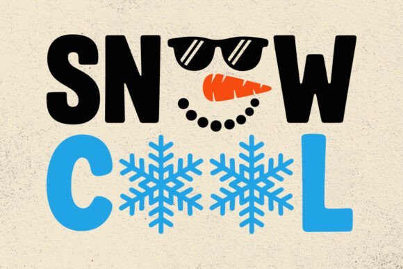 Snow Cool Svg: A Festive Graphic for T-Shirt Designs
