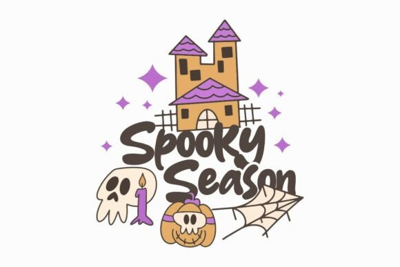 Spooky Season Halloween Graphics for T-Shirt Designs