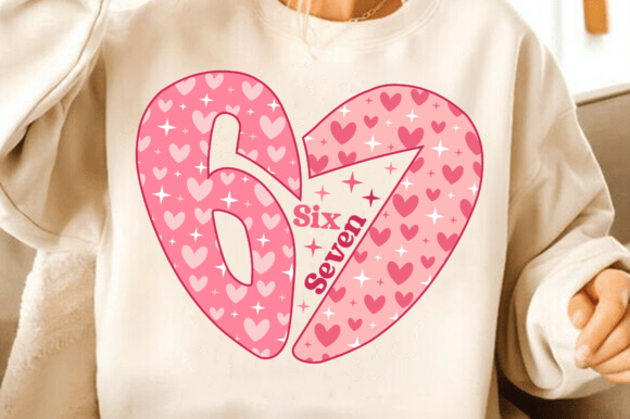 Valentine Six Seven Graphics for T-Shirt Designs