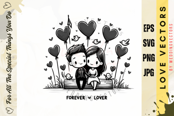 Weddingvectors Graphics for Editorial and Web Design